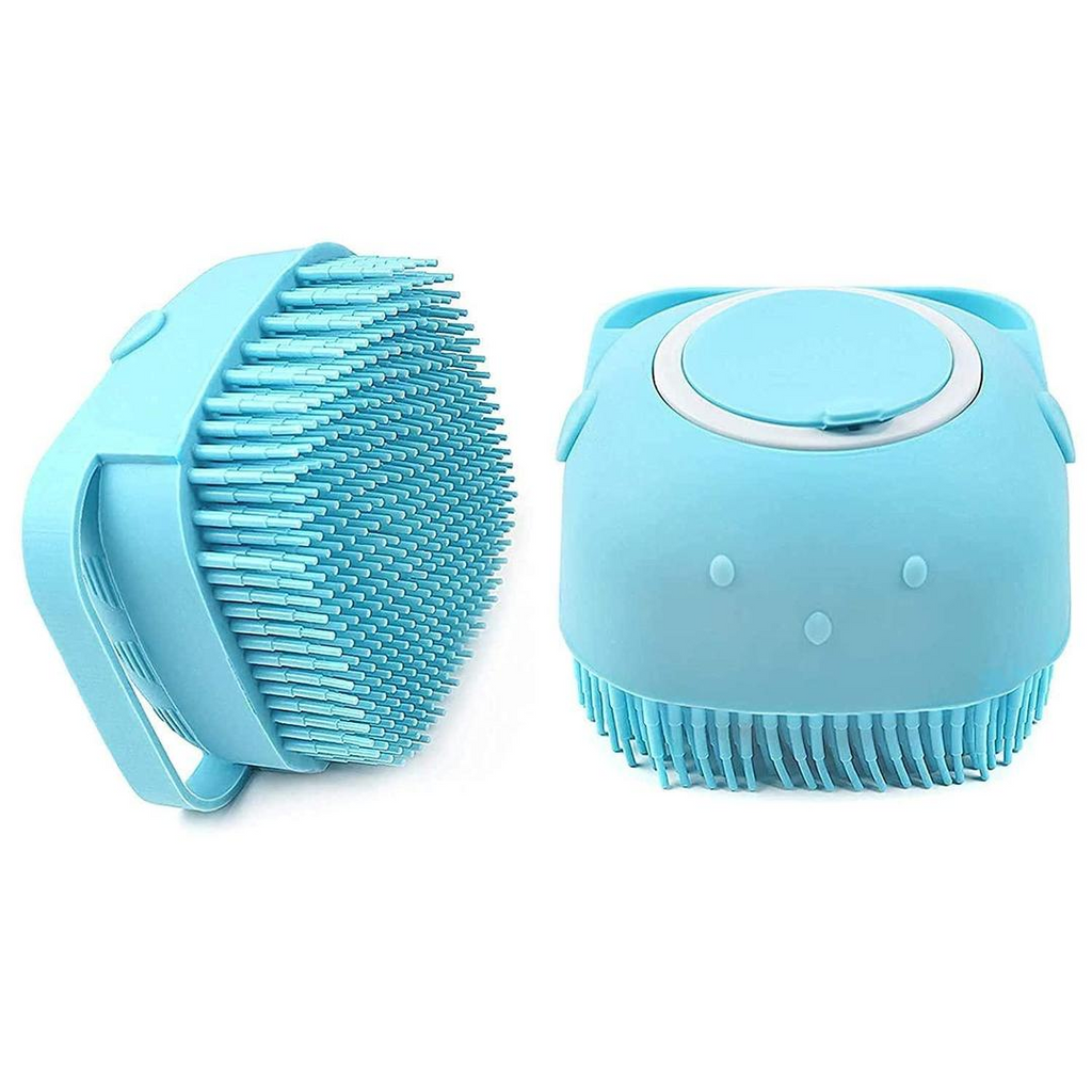 Ultra Thin Silicone Bath Body Brush Yellow