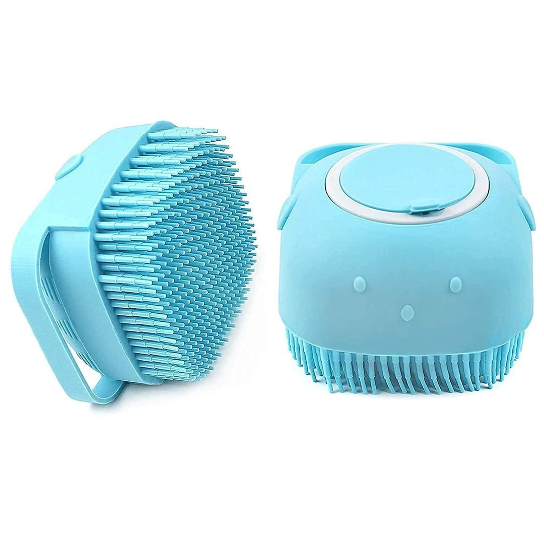 Ultra Thin Silicone Bath Body Brush Yellow